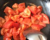 トマトと卵の炒め物（西红柿炒鸡蛋）作り方4写真