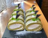 卵白消費！抹茶のロールケーキ作り方15写真