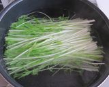 飛竜頭と水菜のあっさり煮作り方1写真