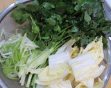 豆腐とクレソンの豚しゃぶ鍋作り方1写真