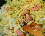 ☺キャベツとほうれん草のカレー炒め❗作り方4写真
