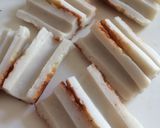 ちくわボート納豆チーズ乗せ焼き。作り方3写真