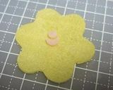 ハムで小さいバラの花。キャラ弁、おにぎり作り方7写真