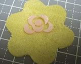 ハムで小さいバラの花。キャラ弁、おにぎり作り方9写真