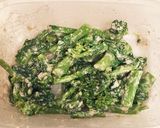 菜の花とゆでたまごのゴママヨサラダ作り方4写真