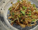 お寿司屋さんの箸休めたくあんゴマおかか作り方6写真