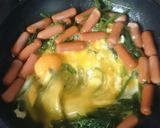 弁当に！ほうれん草・卵とウインナーソテー作り方4写真