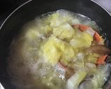 10分料理♡重曹で白菜とろりんスープ作り方6写真