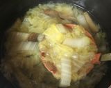 10分料理♡重曹で白菜とろりんスープ作り方7写真