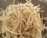 極細きんぴら作り方1写真