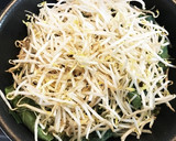 スープも！豚肉と白菜もやし小松菜の蒸し煮作り方3写真