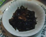 ご飯の友：昆布としいたけの佃煮（再利用）作り方5写真
