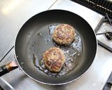 卵・小麦粉不使用！志摩の恵みハンバーグ♪作り方4写真