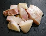 簡単！鰤のわさびトマト炒め作り方1写真