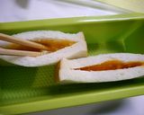 レンジで簡単！お寿司屋の卵ポケットサンド作り方3写真