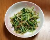 じゃこと水菜の簡単サラダ作り方4写真