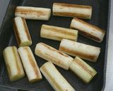 簡単副菜☆大量消費に☆焼き長ネギの酢の物作り方2写真