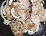 我が家のテッパン★温玉のせしょうが焼き作り方7写真