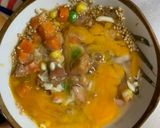 全てレンジ冷めても美味しい梅味噌炒飯弁当作り方7写真