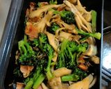 お弁当に万能副菜!舞茸とベーコンのソテー作り方3写真