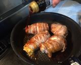 バカタレ肉巻き半熟ゆでたまご作り方5写真