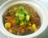 簡単常備菜コーンと春雨で挽き肉のそぼろ煮作り方10写真