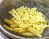 簡単！マカロニと胡瓜とツナのポン酢和え作り方1写真