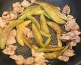 ナスと豚肉のしょうが焼き？ほぼ揚げ浸し？作り方8写真