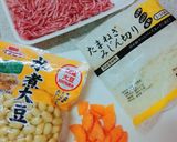 【龍愛】給食メニュー☆ポークビーンズ作り方1写真