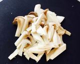 簡単☆エリンギのペペロンチーノ風作り方1写真