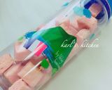簡単可愛い桜色ホワイトチョコ豆乳スコーン作り方7写真