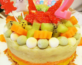 犬用簡単誕生日ケーキ(^^)v作り方7写真
