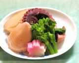 たことたけのこの簡単煮物作り方7写真