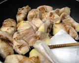 甘辛醤油で豚リンゴ作り方2写真