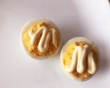 オードブル＊お弁当に☆デビルドエッグ☆作り方5写真