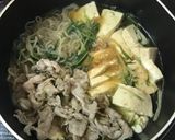 出汁不要☆簡単肉豆腐作り方5写真