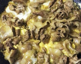 豚肉と白菜の卵とじ作り方4写真