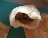 納豆とカレーコロッケの油揚げ詰め作り方4写真