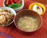 ♡春の定番♡たけのこの胡麻味噌汁作り方4写真