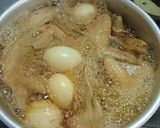 すき焼きのたれで超簡単鶏手羽先プルプル煮作り方3写真