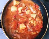 手羽肉とじゃがいものトマトクリーム煮作り方4写真