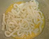 カルボナーラ風うどん作り方2写真