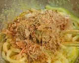 カルボナーラ風うどん作り方3写真