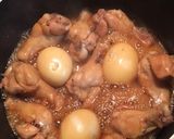 手羽元と卵の煮物作り方4写真
