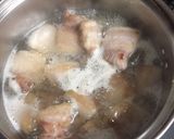 豚バラと、長ネギの黒酢煮込み作り方3写真