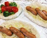 全粒粉でいろいろミニフォカッチャ（ピザ）作り方7写真