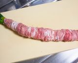 深谷ねぎのまるごと一本肉巻き作り方2写真
