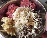 椎茸たっぷり！肉団子の甘酢作り方1写真
