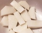 大根のそぼろあんかけ作り方1写真