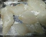 簡単～たらともやしの照り焼き風ソテー作り方1写真
